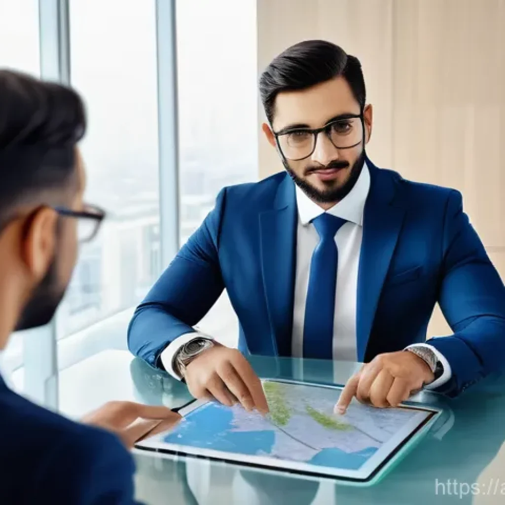 공인중개사로서 고객 신뢰 쌓는 법 - **Prompt: The Trustworthy Real Estate Consultant**
    "A professional male real estate agent, dress...