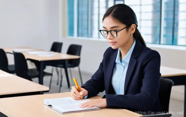 공인중개사 시험 대비 노트 정리 방법 - **Prompt Title: Clarity Through Concept Maps and Smart Summaries**

    **Image Prompt:** "A bright,...