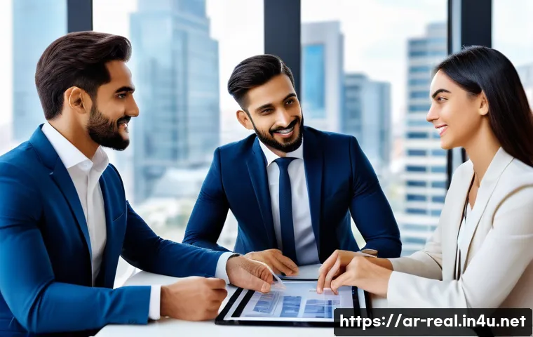 공인중개사 자격증과 지역 부동산 트렌드 - **Prompt: The Trusted Real Estate Advisor**
    "A scene depicting a professional, confident Arab re...